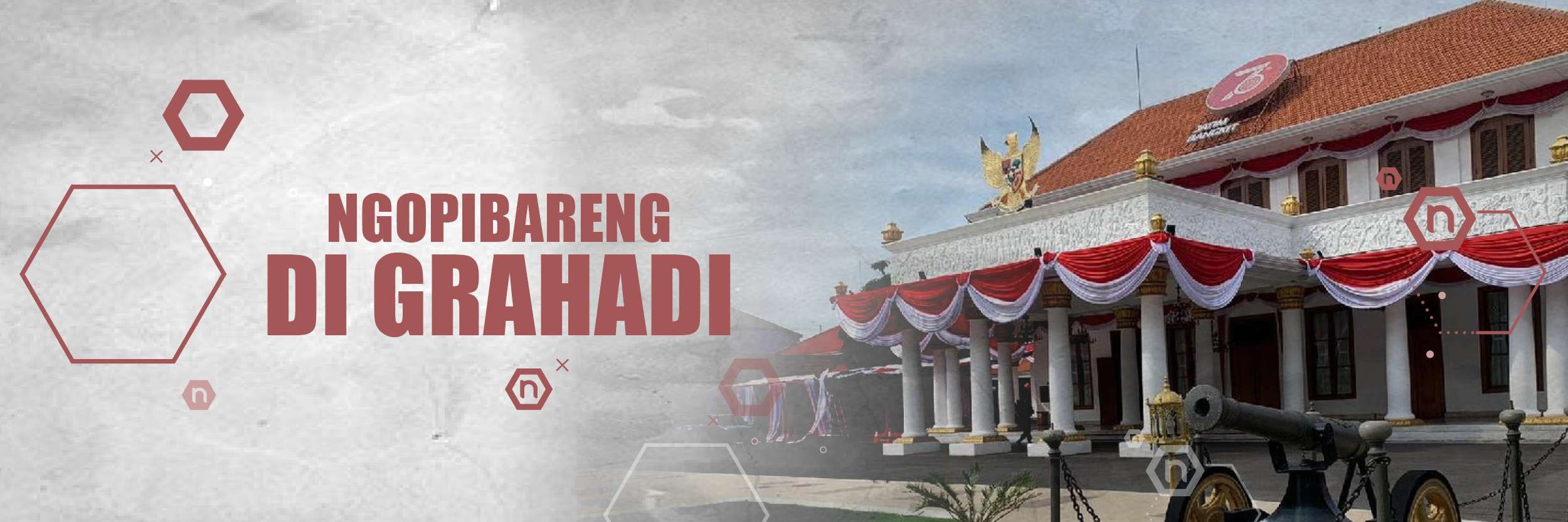 ngopibareng di Grahadi