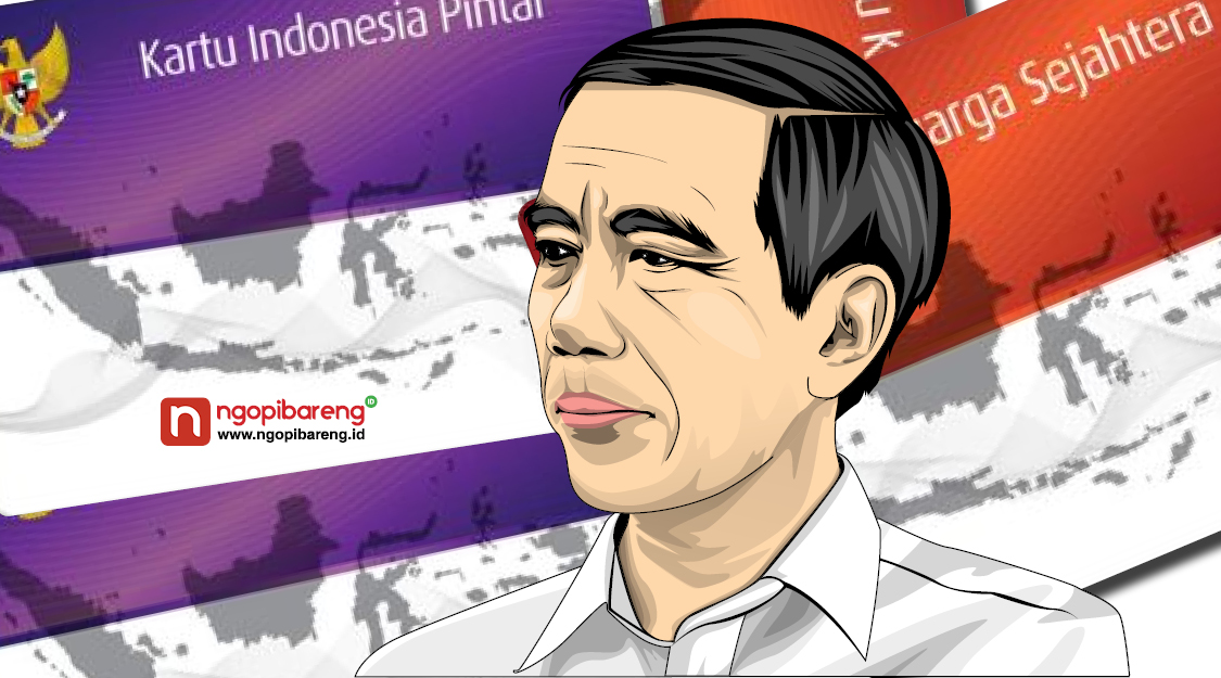 Kata Mulyono viral di media sosial. Belakangan diikuti dengan kata Widjiatno Notomihardjo. Nama Jokowi dan orang tuanya. (Ilustrasi: Ngopibareng.id)