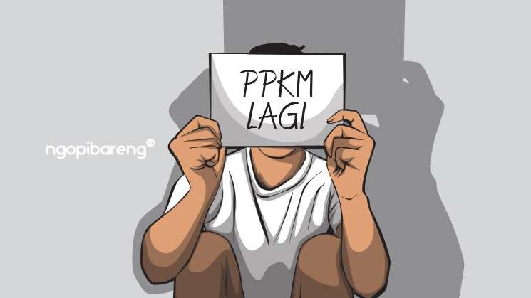 PPKM Jawa Bali diperpanjang hingga 13 September. Tersisa 11 wilayah masuk Level 3. (Ilustrasi: Fa-Vidhi/Ngopibareng.id)