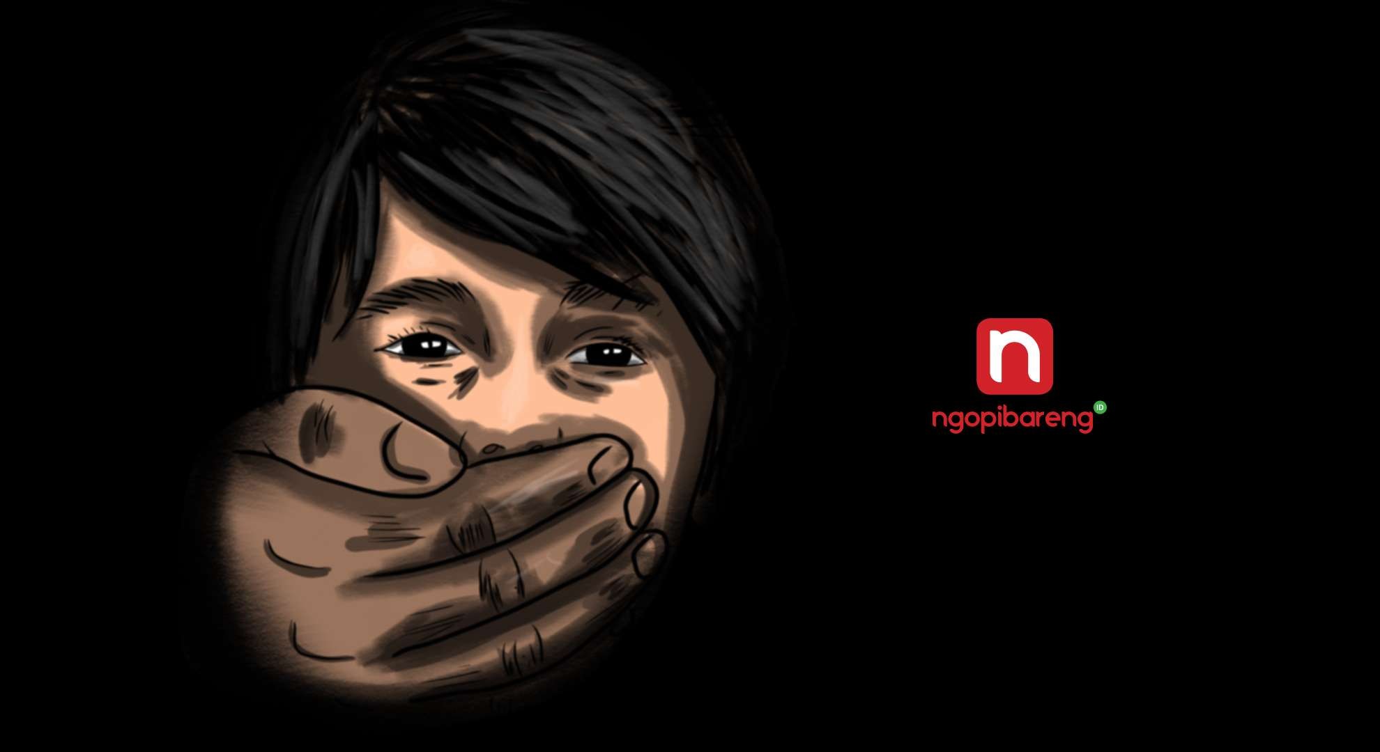 Bermula dari video yang viral di Tiktok, kelakuan RD, 43 tahun, mengurung istri dan empat anaknya bisa terbongkar. (Ilustrasi: Fa-Vidhi/ngopibareng.id)