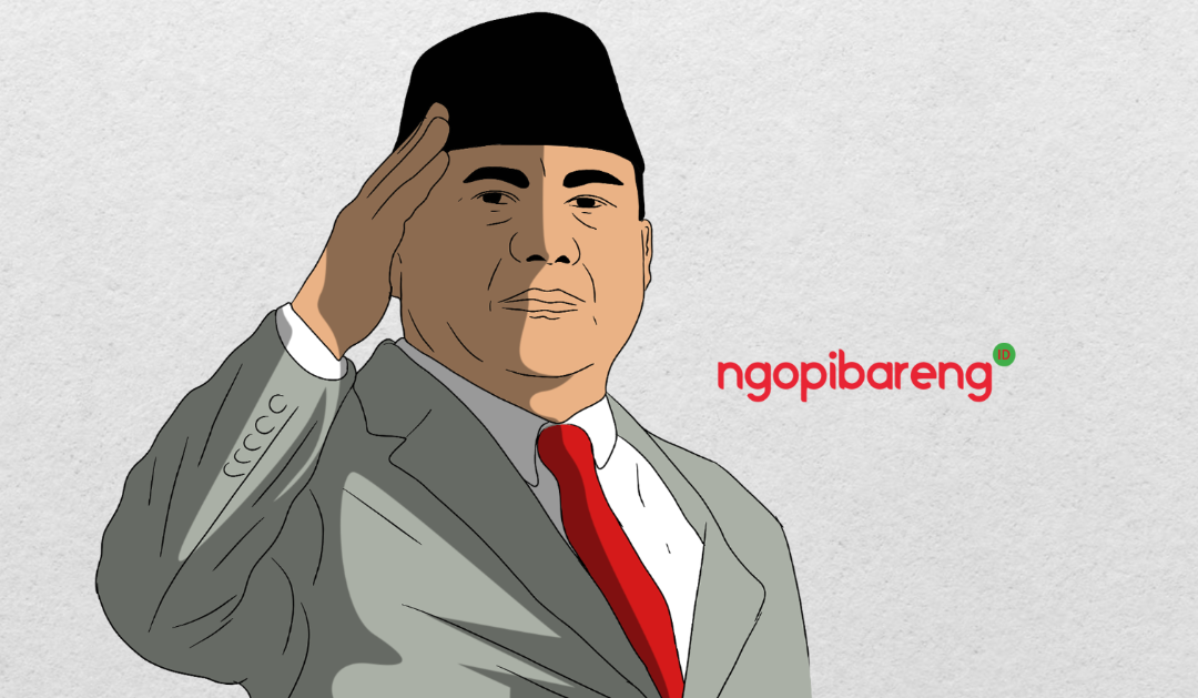 Prabowo Subianto dan Gibran Rakabuming Raka menjalani pelantikan sebagai presiden dan wakil presiden terpilih di Jakarta, Minggu 20 Oktober 2024. (Ilustrasi: Ngopibareng.id)