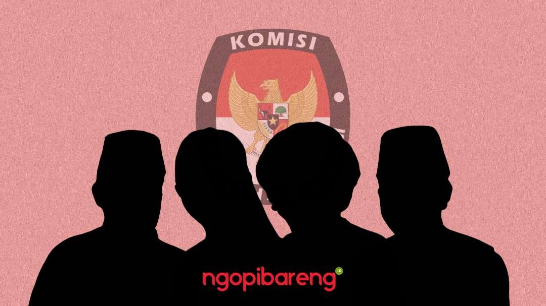 Ilustrasi pemilu 2024 mendatang yang memunculkan 3 nama bacawapres. (Foto: Ngopibareng.id)