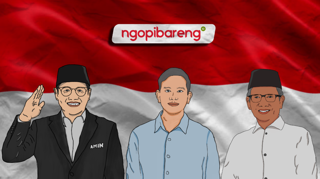 Ilustrasi ara Calon Wakil Presiden 2024, yang akan dipertemukan dalam debat kedua Capres-Cawapres KPU RI. (Ilustrasi: Ngopibareng.id)