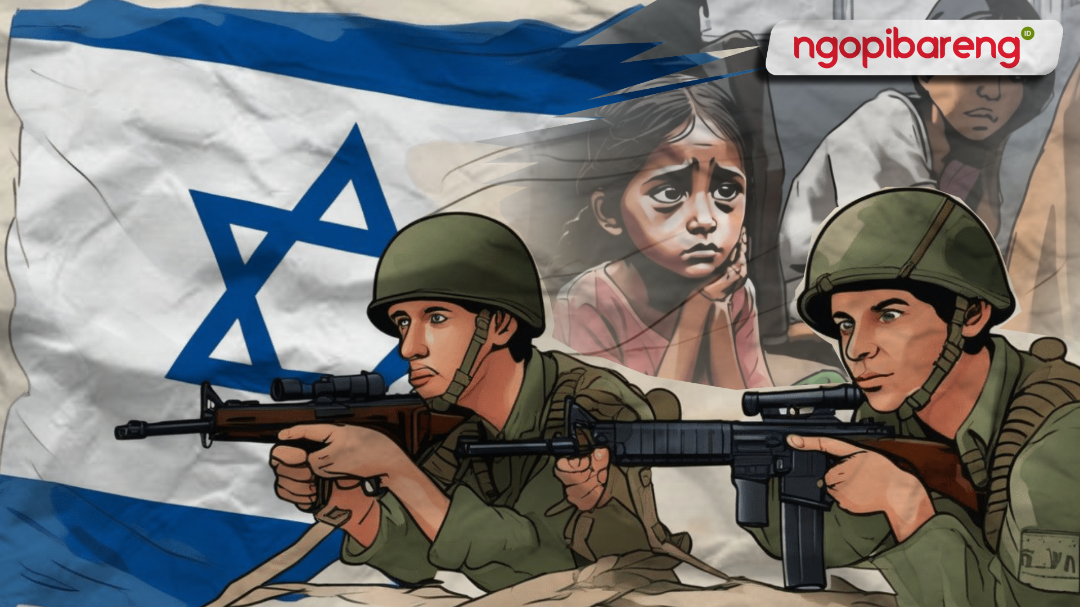 Amerika Serikat menghentikan upaya Palestina menjadi anggota permanen di PBB. Upaya itu berlangsung pada pertemuan Dewan Keamanan PBB. (Ilustrasi: Ngopibareng.id)