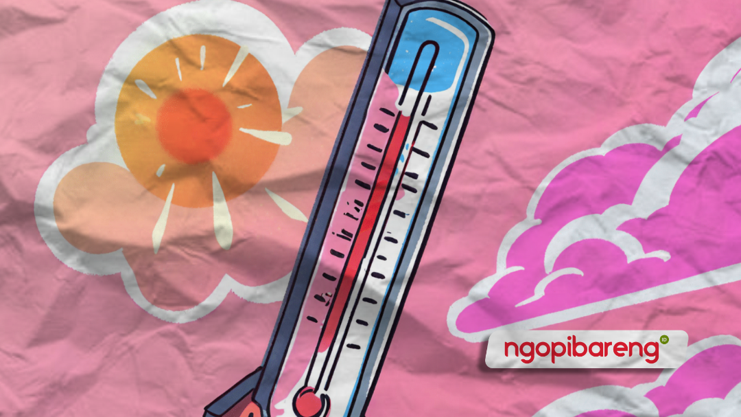 BMKG Stasiun Meteorologi Juanda memprakirakan suhu di Surabaya pada siang hari mencapai 33 derajat Celsius, Jumat 19 Juli 2024, hari ini. (Ilustrasi: Ngopibareng.id)