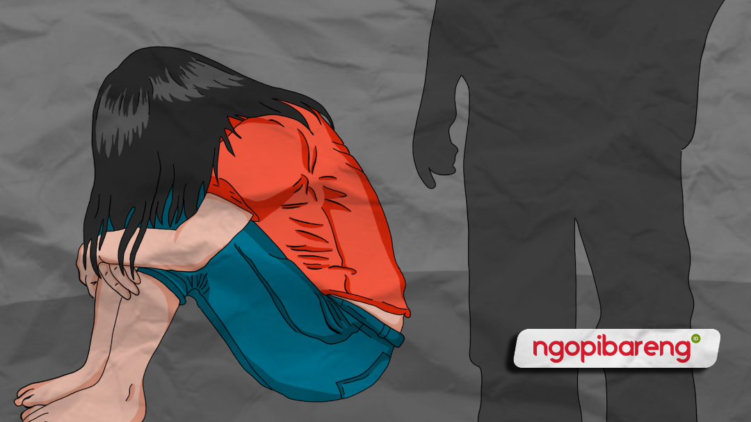 Video berisi adegan penganiayaan sejumlah perempuan terhadap gadis remaja, viral di media sosial. Peristiwa itu terjadi di Klaten, Jawa Tengah. (Ilustrasi: Ngopibareng.id)