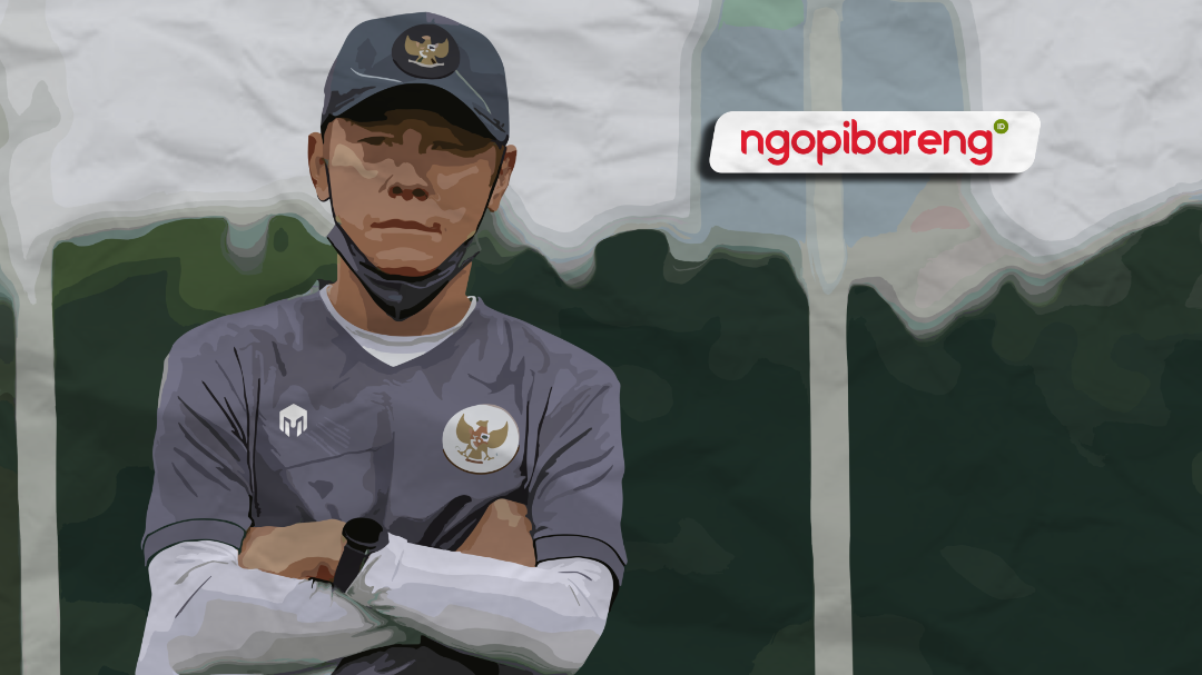 Pelatih Timnas Indonesia, Shin Tae-yong, menyebut Rafael Struick belum tentu menjadi starter dalam laga perdana ASEAN Cup 2024 melawan Myanmar. (Ilustrasi: Ngopibareng.id)