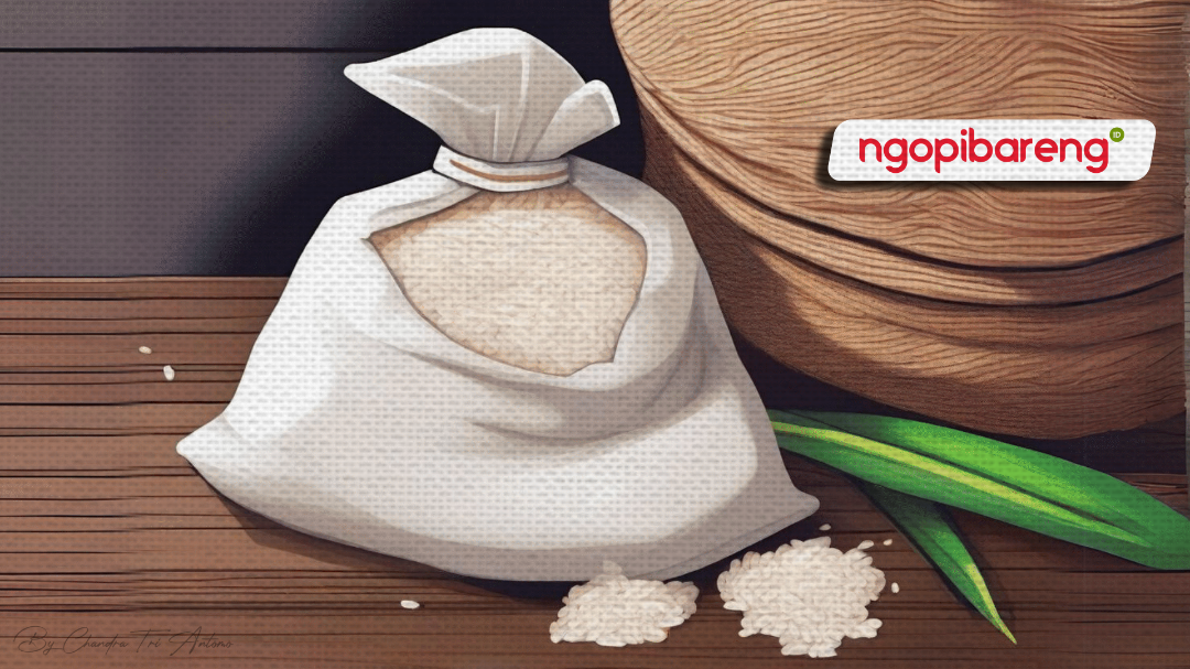Beras premium mengalami kenaikan harga karena dampak El Nino. (Ilustrasi: Ngopibareng.id)