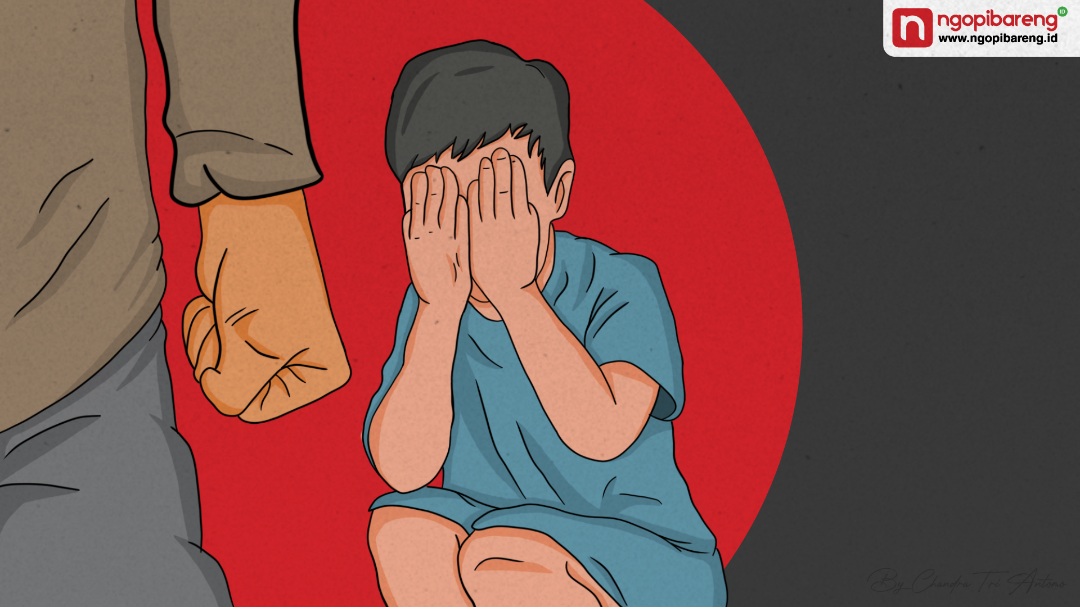 Pemerintah melalui Kementerian Pemberdayaan dan Perlindungan Anak (KPPA) menyiapkan peraturan perlindungan anak terhadap kekerasan di internet. (Ilustrasi: Ngopibareng.id)