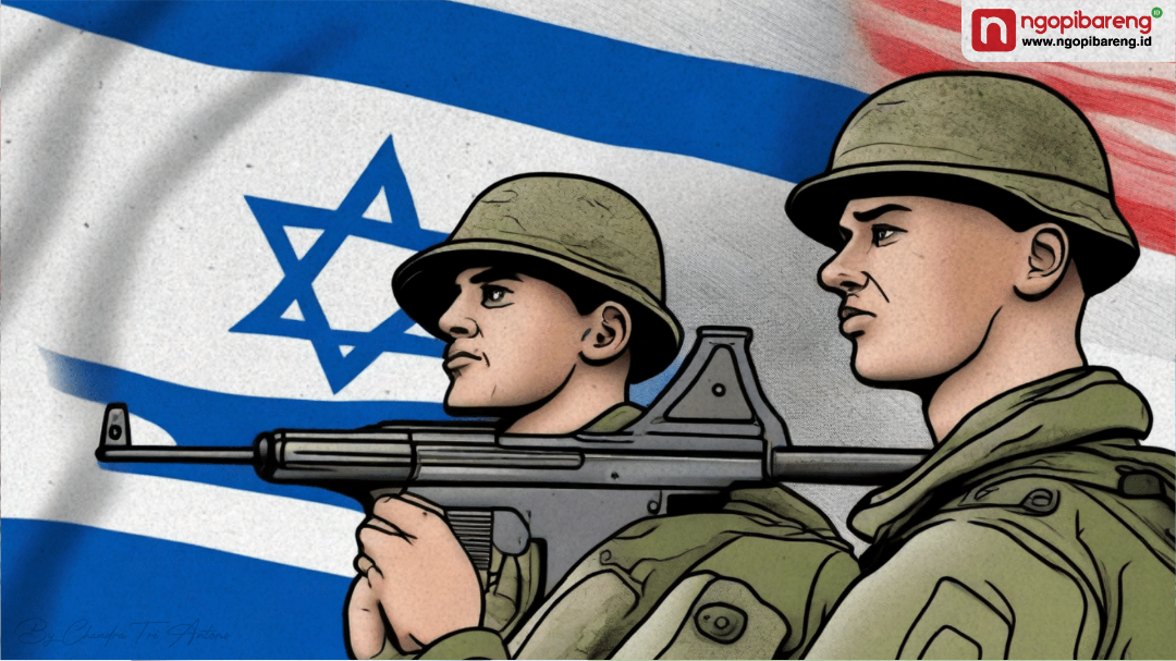 Israel mulai melakukan serangan ke Iran, pada Jumat 25 Oktober 2024. Dua anggota militer Iran disebut tewas dalam serangan Israel. (Ilustrasi: Ngopibareng.id)