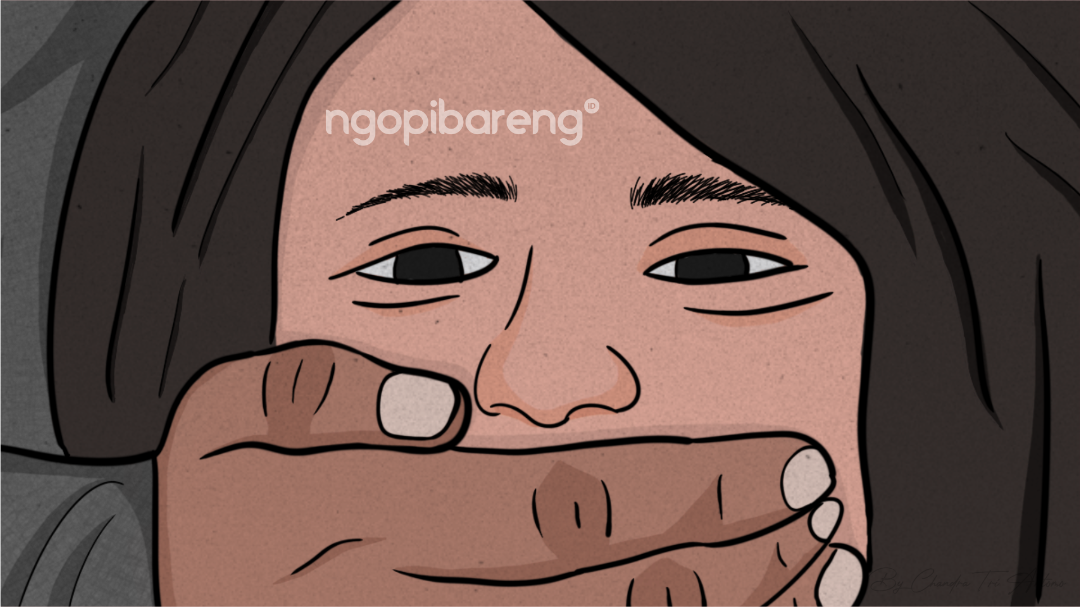 Indra Septiarman, tersangka pembunuh Nia Kurnia Sari, remaja penjual gorengan di Padang Pariaman, ditangkap polisi Kamis 19 September 2024. (Ilustrasi: Ngopibareng.id)