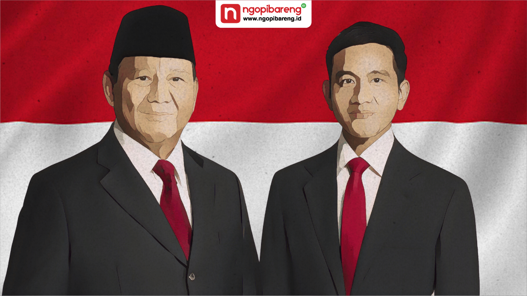 Prabowo Subianto resmi dilantik sebagai Presiden RI ke-8 pada Minggu, hari ini. Dalam pidato perdananya, Prabowo menegaskan sejumlah taget kerja. (Ilustrasi: Ngopibareng.id)