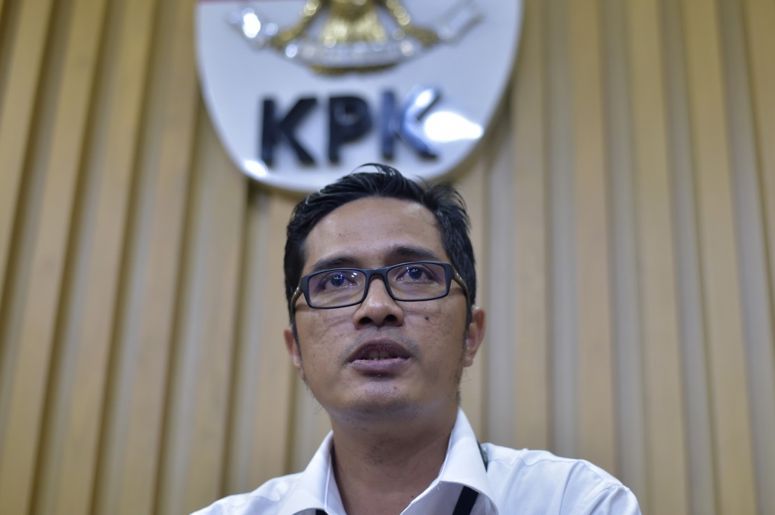 Juru bicara KPK, Febri Diansyah. (Foto: Antara)