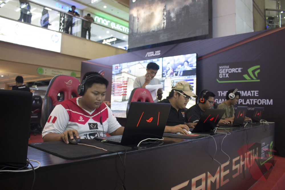 Suasana Asus ROG Game Show 2016.