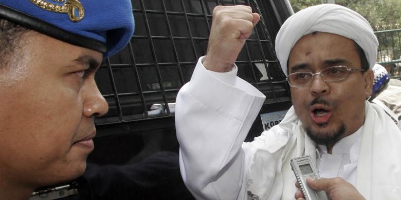  Pentolan FPI Rizieq Shihab.