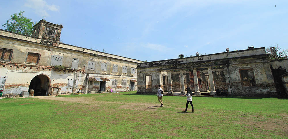 BENTENG: Benteng Pendem di Ngawi yang mau dikembangkan menjadi destinasi wisata sejarah. 