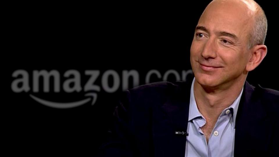 CEO Amazon Jeff Bezos, yang akan menggantikan Bill Gates sebagai orang terkaya dunia.