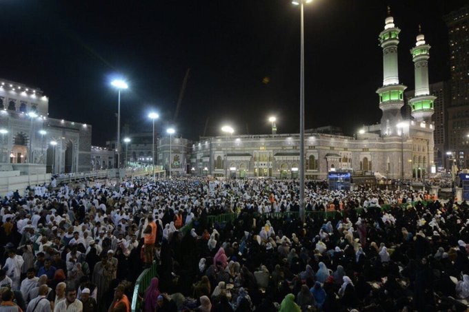 Suasana terkini kota Mekkah. (Foto: Al Arabiya)