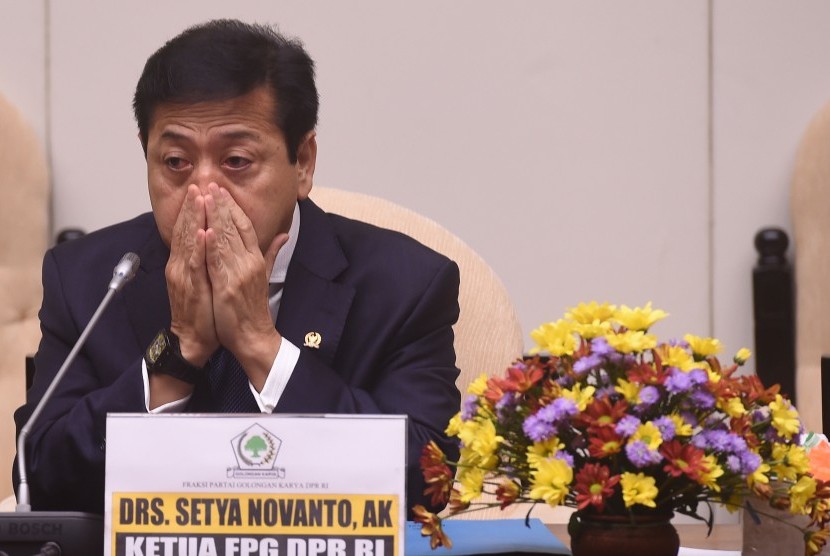 Ketua Umum Partai Golkar, Setya Novanto. (Foto: Teropongsenayan.)