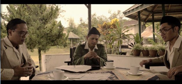 SEJARAH: Sebuah adegan dalam film doku-drama berjudul "Toejoeh Kata".