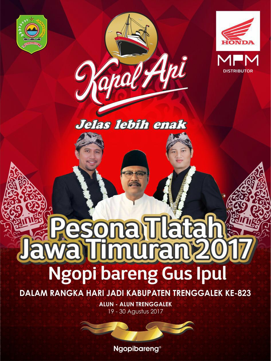 Pesona Tlatah Jawa Timuran Ngopi Bareng Gus Ipul Goes to Trenggalek