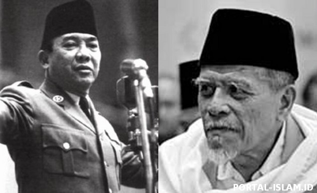 Bung Karno dan Hamka.