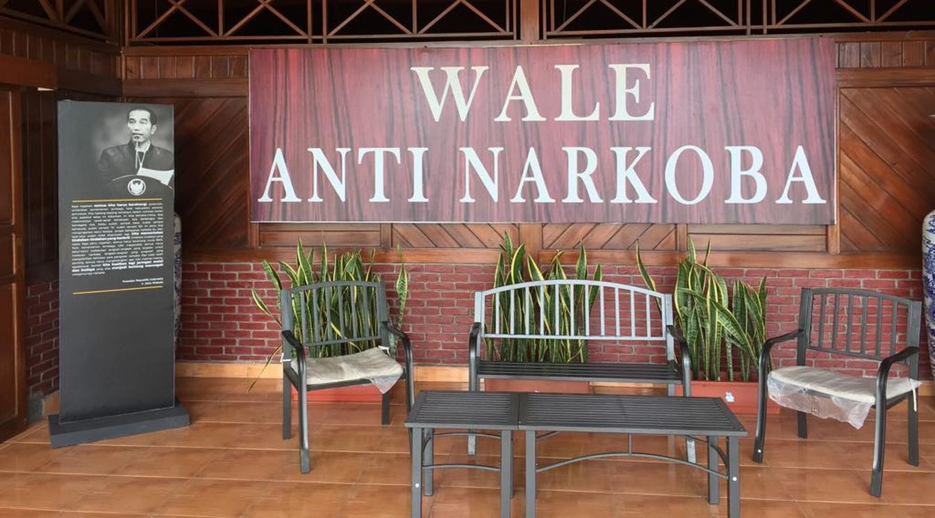 Museum Edukasi Anti Narkoba di Minahasa.