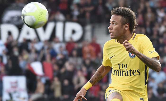 Neymar tampil pertama membela PSG, dengan mencetak 1 gol ditambah memberi 1 asist. (dokumentasi)