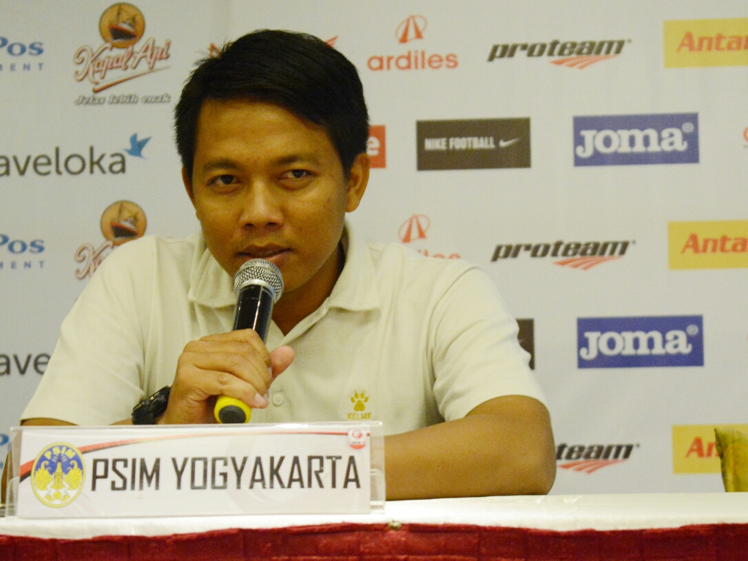 Asisten pelatih PSIM Ananto. (foto: ngopibareng) 