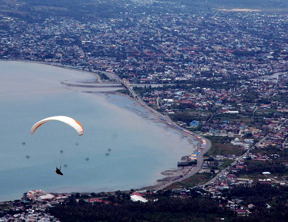 Panorama Teluk yang bakal digeber dengan Festival Pesona Palu Nomoni. foto:ist