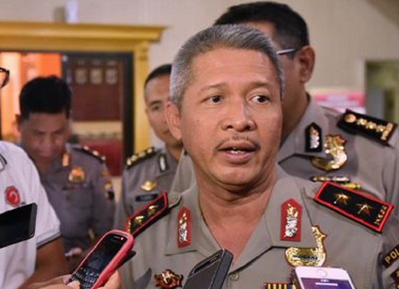 Kapolda Jawa Tengah Inspektur Jenderal Polisi Condro Kirono, larang pelaksanaan aksi solidaritas terhadap warga Rohingya di Candi Borobudur. (foto: Antara)