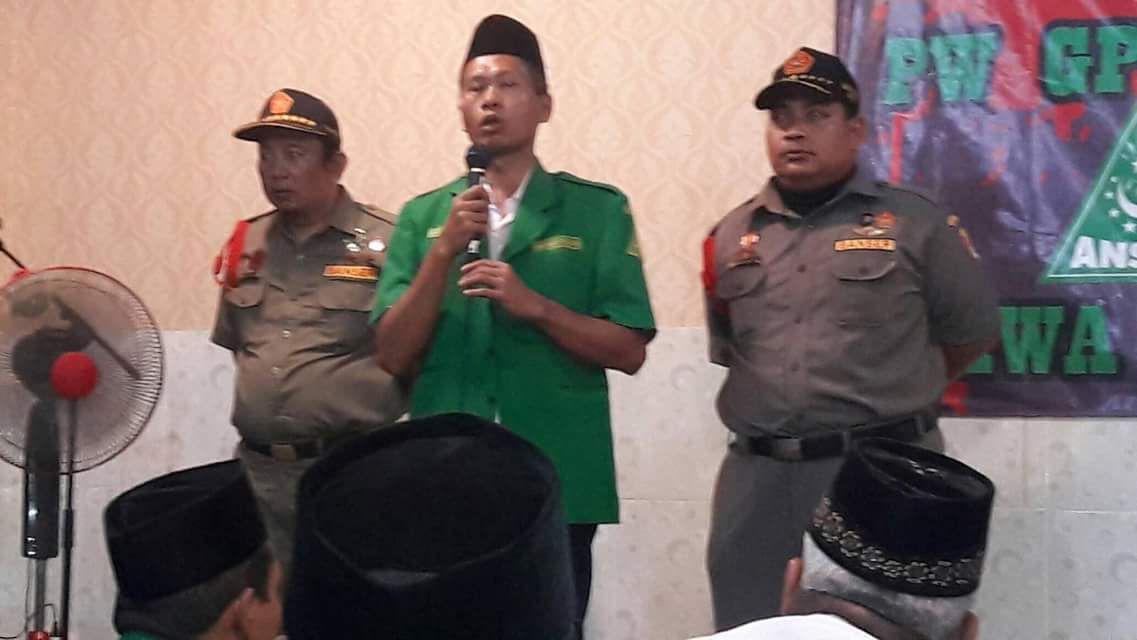 Aksi dilakukan di Kantor PWNU Jatim, di kawasan Masjid Al-Akbar Surabaya. Dilanjutkan dengan melakukan Salat Ghaib, Istighotsah dan pernyataan sikap, Senin (4/9). (Foto: Ngopibareng.id)