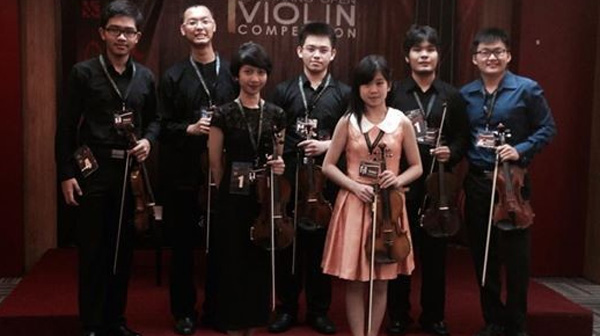 Violin Competition di Semarang. foto by jpnn