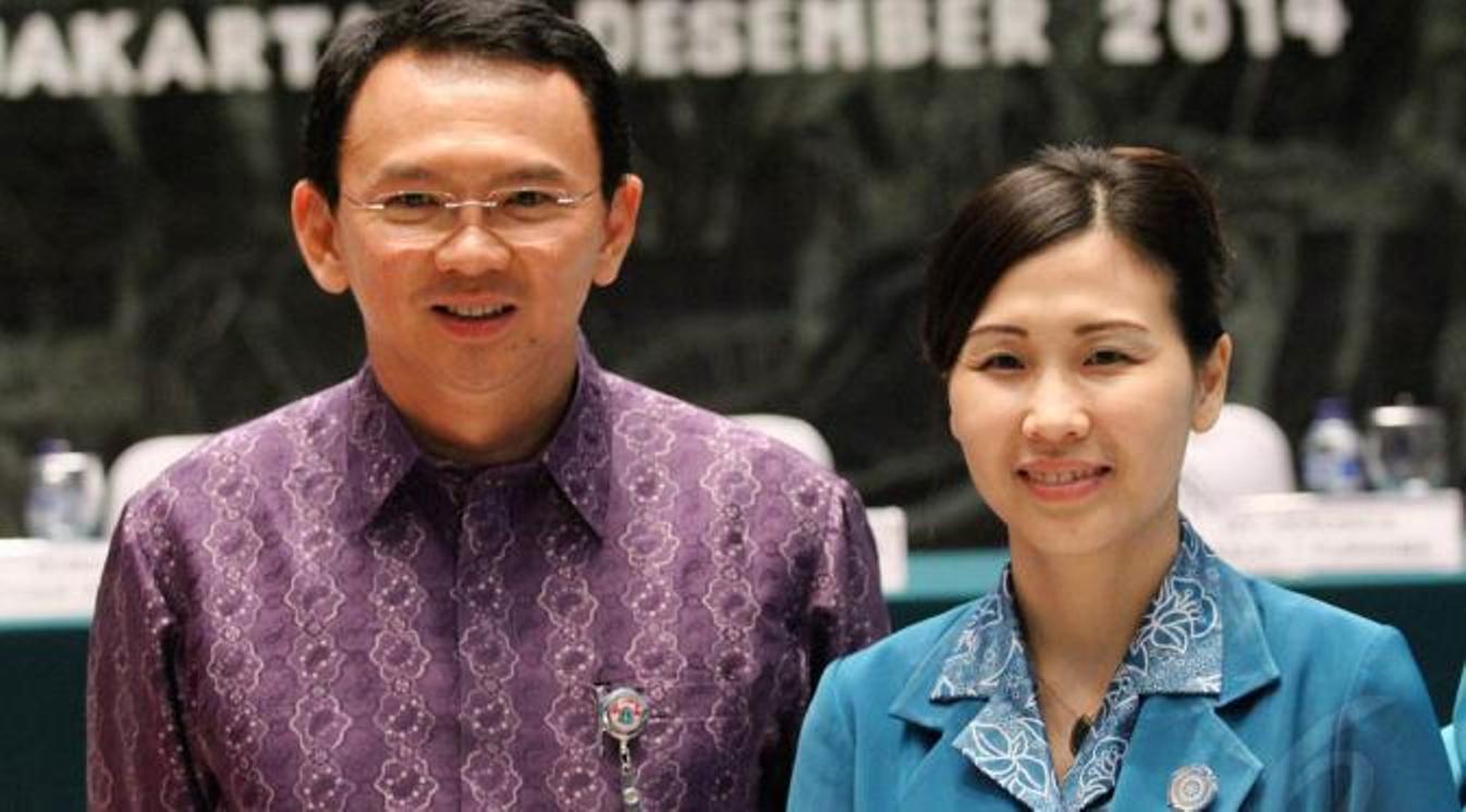 Ahok dan Veronica. (Foto: idntimes)