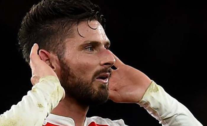 Olivier Giroud hampir tinggalkan Arsenal. (foto: dokumentasi arsenal.com)