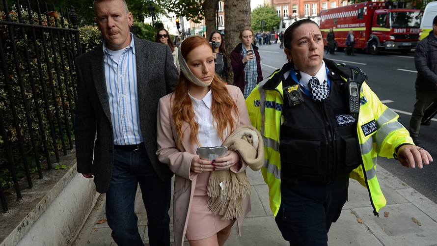 Salah satu korban ledakan di kereta bawah tanah London. (Foto: Mirror)