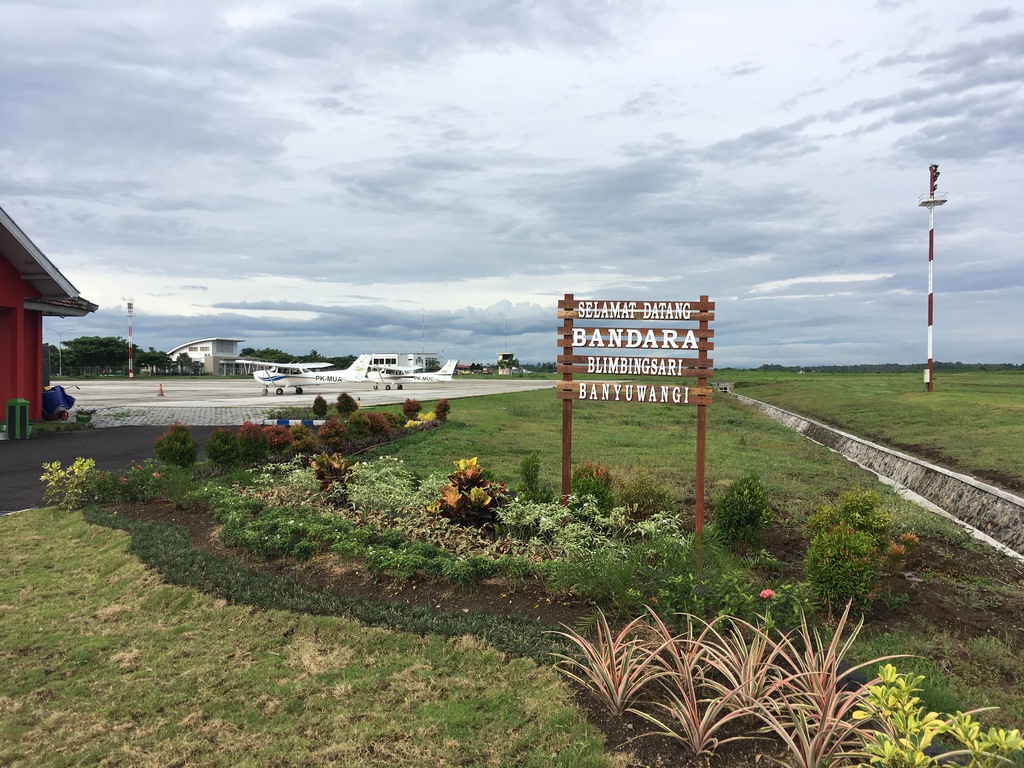 Bandara Blimbingsari, Banyuwangi. (Foto:Bardiq)