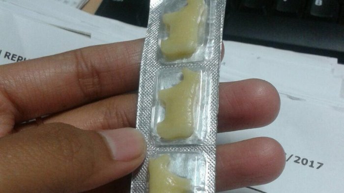Permen susu yang diduga miliki kandungan PCC. (Foto: Istimewa)