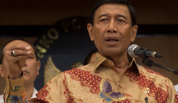 Menkopolhukam, Wiranto.