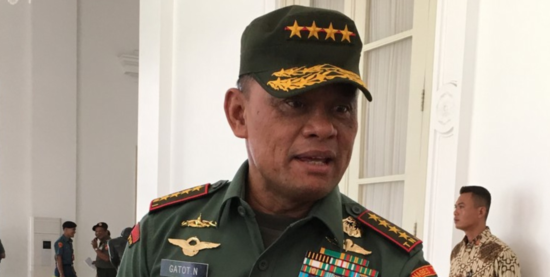 Panglima TNI, Gatot Nurmantyo. 