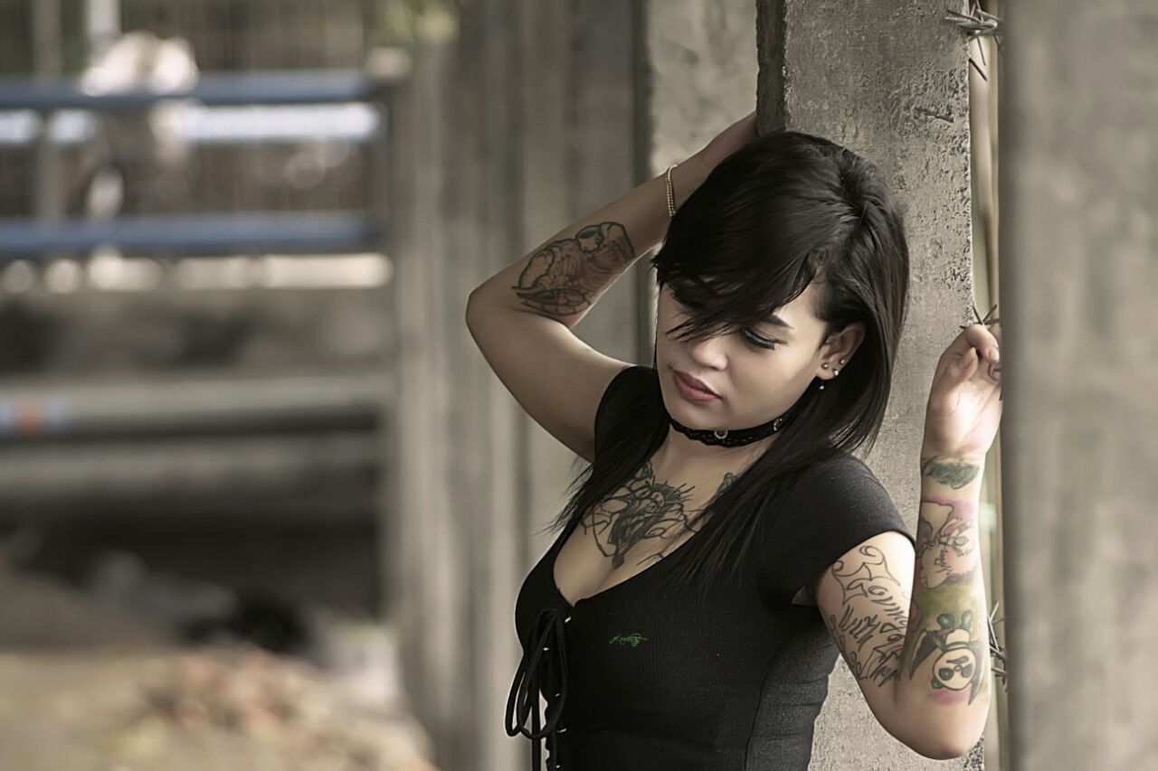Ekspresionis Olivia Mustafa. Foto:Must Genthong