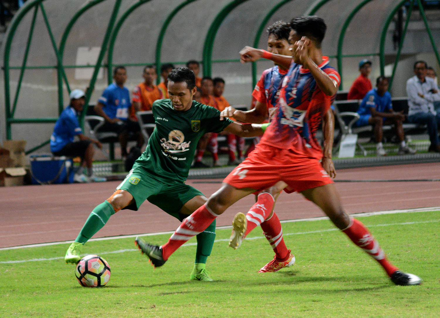 Persebaya vs Semeru FC. (foto: dok ngopibareng)