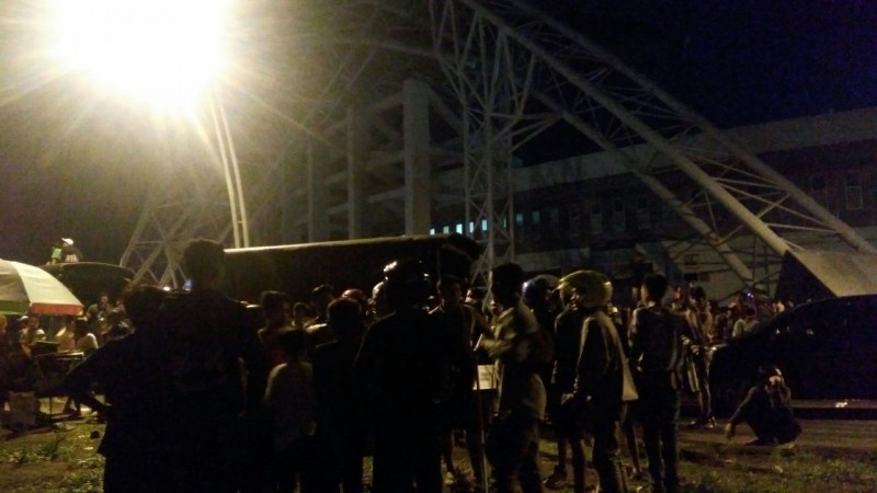 Kondisi terkini stadion Jember Sport Garden (JSG). (Foto: Istimewa)