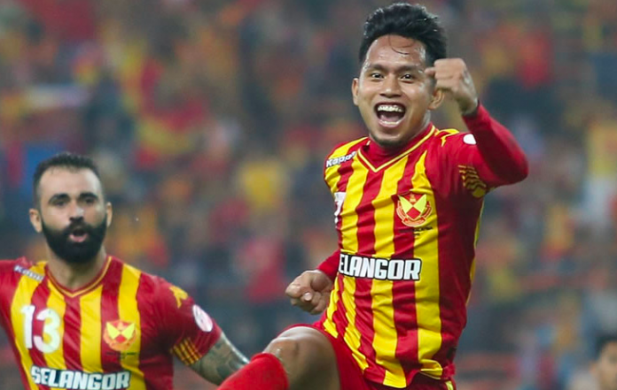 Andik Vermansyah saat membela Selangor FC di kompetisi Liga 1 Malaysia. foto: goal 