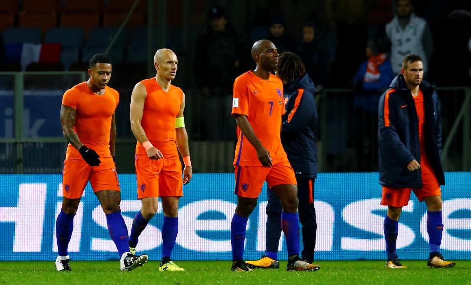 Pemain Belanda masih lesu meski berhasil mengalahkan Belarusia 3-1, dini hari tadi.