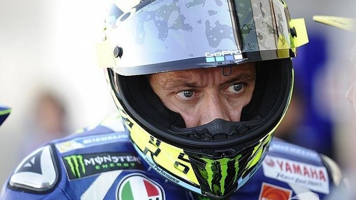 Valentino Rossi pebalab Movistar Yamaha.