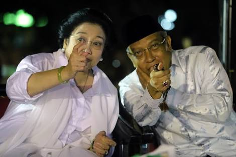 Megawati Soekarnoputri dan KH Said Aqil Siradj