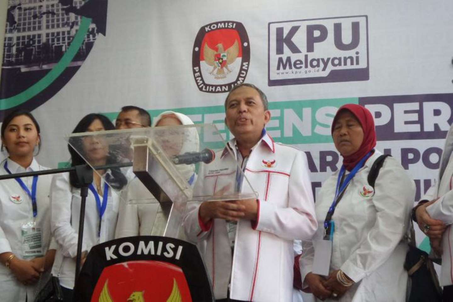 Partai Republik ketika mendaftar ke KPU