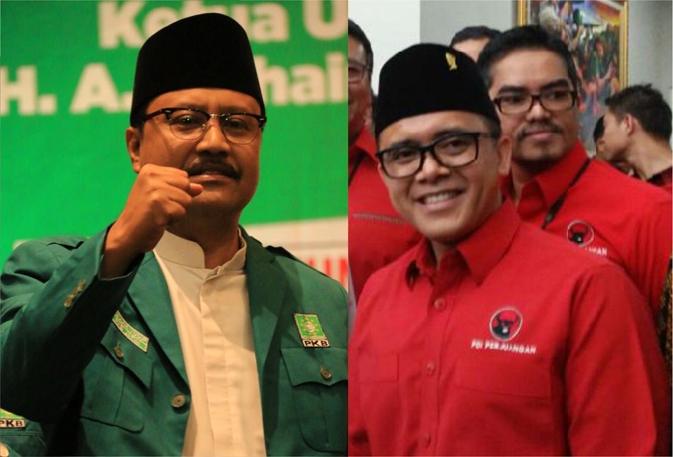 Gus Ipul dan Azwar Anas. (Foto: kolase)