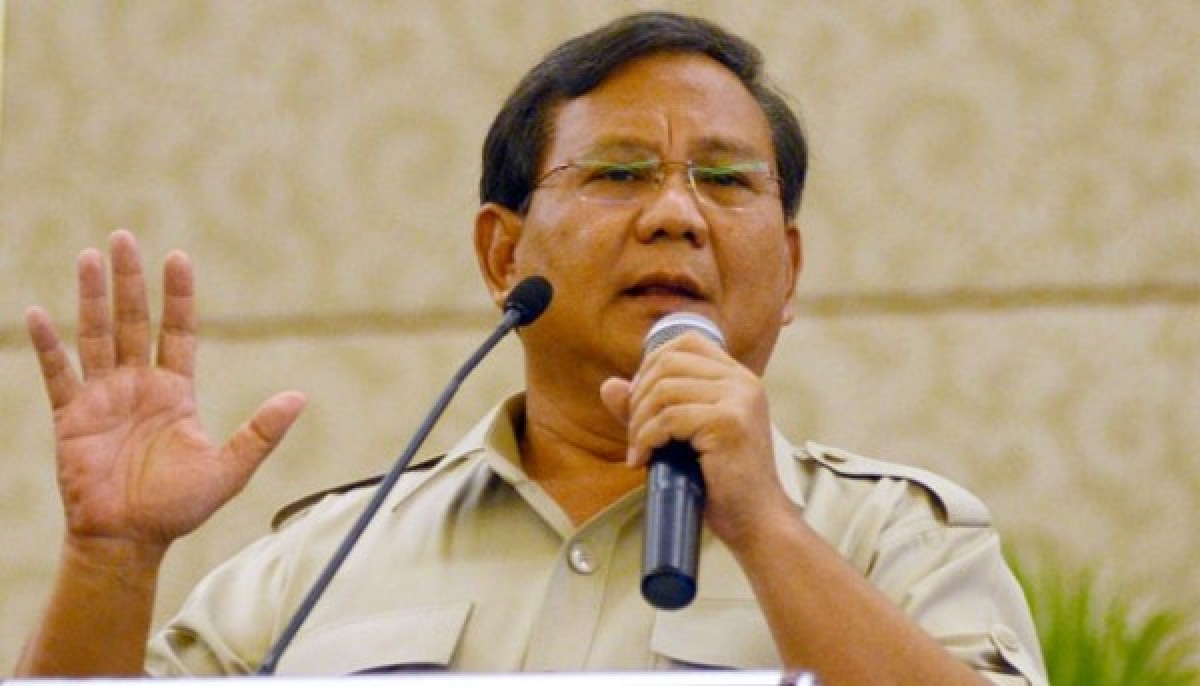 Ketua Umum Partai Gerindra Prabowo Subianto. (Foto: Antara)